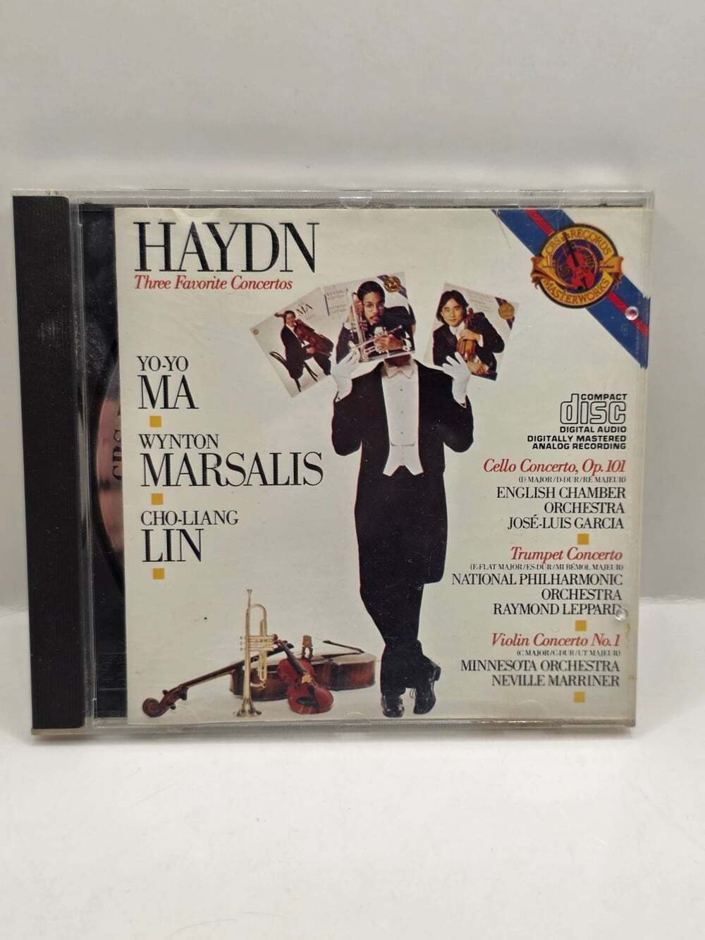 Haydn - Three Favorite Concertos CD 1984 Classical CBS Masterworks